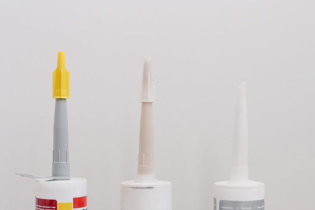 Plastic tubes with glue