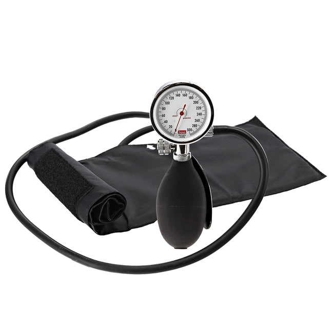 Blood pressure monitor boso-solid Ø60mm, 1-hose, with large cuff for large arms