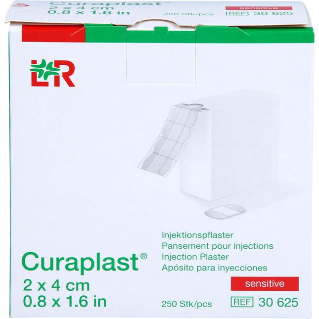 Curaplast injection plaster sensitive, 2x4cm