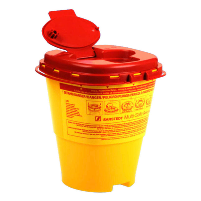Multi-Safe twin plus 2500, Disposal Container, 2.5 Liter