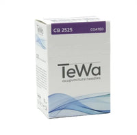 TeWa Acupuncture Needles, CB-Type 0,25x25mm, sterile, without Guide Tube, Copper Coil Handle