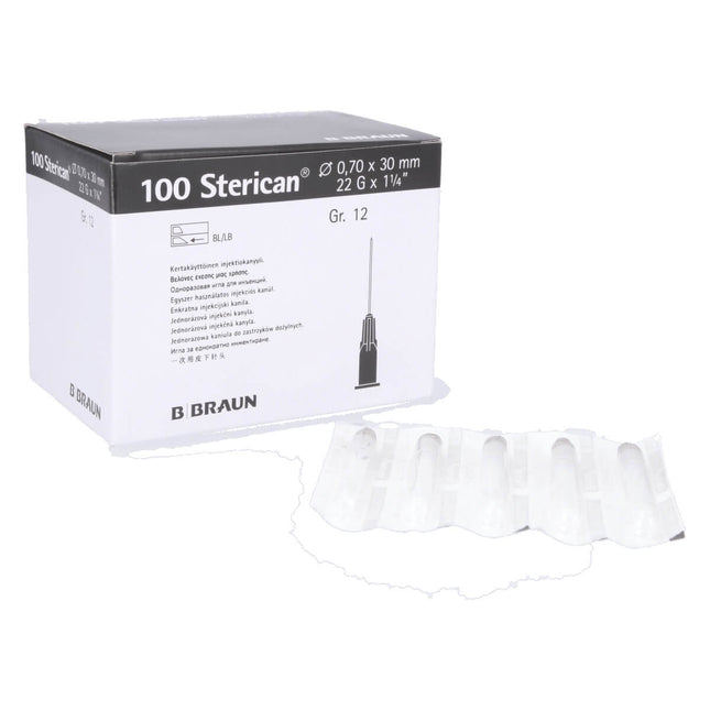 B. Braun Sterican Kanüle 22G schwarz 0.70x30mm Produktbild