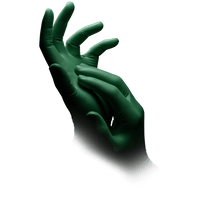 Nature Gloves, Nitril-Untersuchungshandschuh XS, puderfrei,grün
