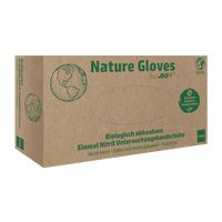 Nature Gloves, Nitrile Examination Glove XL, powder-free, green