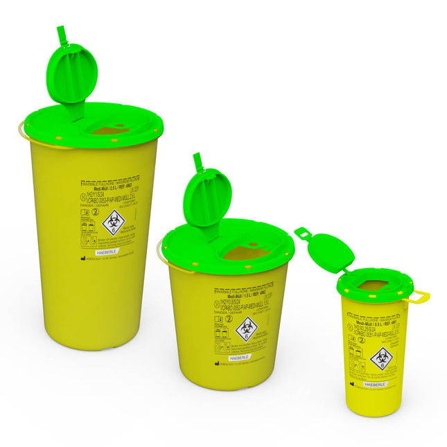 Medi-Müll Disposal Container 2.5 Litre (4966), Round Design