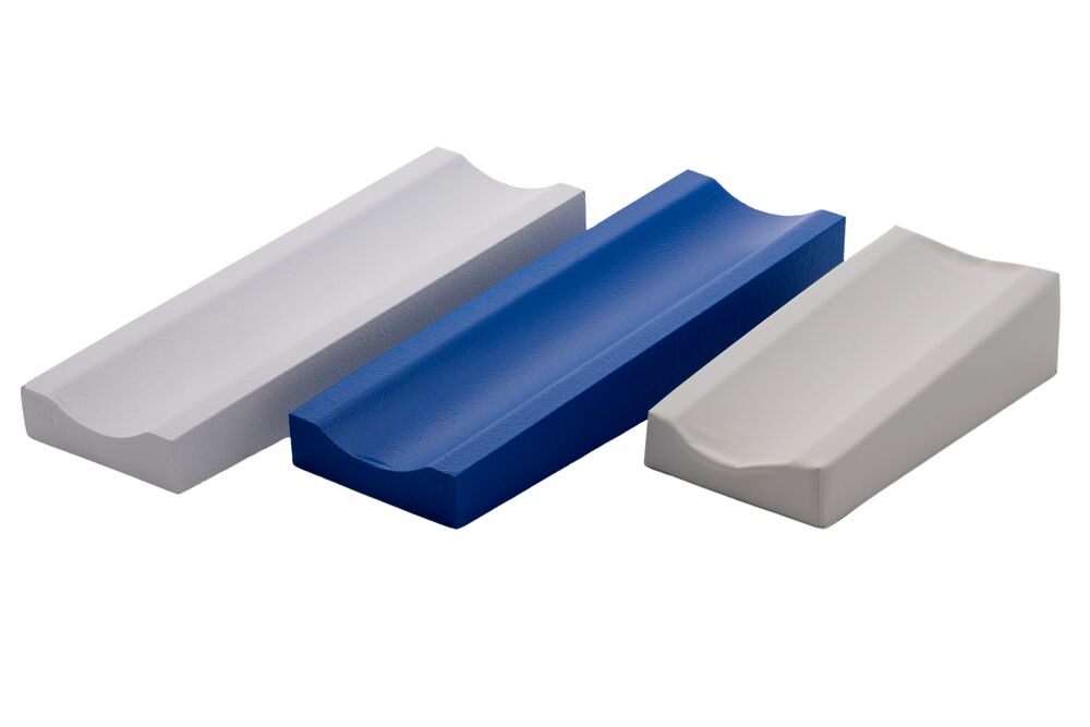 Injektionskissen 30x15x10/5 cm, ohne Armfixierung, PVC creme geschweißt