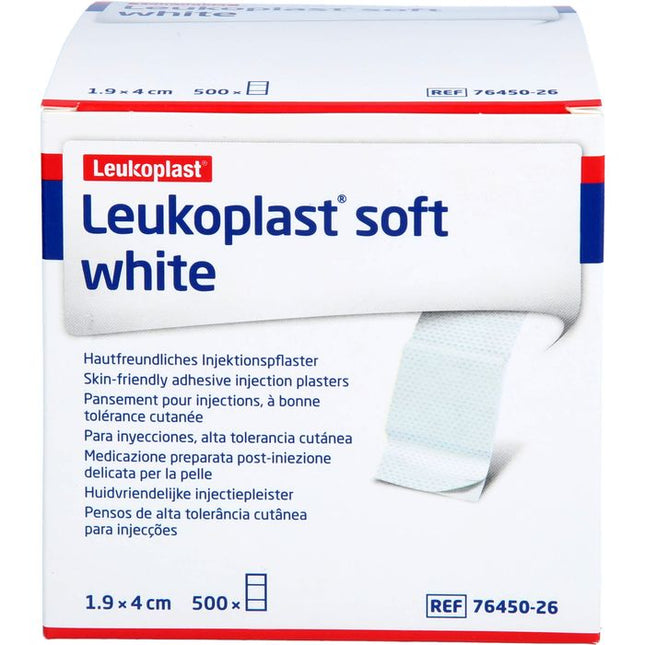 Leukoplast® soft white! Injection plasters 1.9 x 4.0