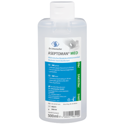 ASEPTOMAN med, 500ml dispenser bottle