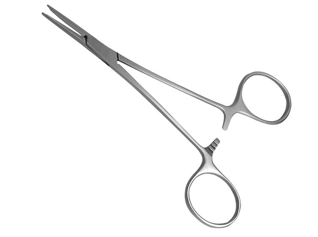 Einmalinstrument (steril) - HALSTED-MOSQUITO Klemme gerade ohne Zähne 12.5cm