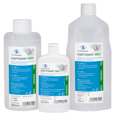 ASEPTOMAN med, 150ml Pocket Bottle