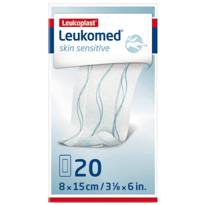 Leukomed skin sensitive 8,0 cm x 15,0 cm