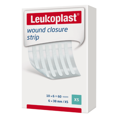 Leukoplast wound closure strip 6x38mm, 10x6 Streifen, steril