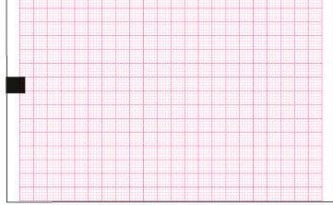 ECG paper for Nihon Kohden FQW 210-3-140, folded paper 210x140mm, 215 sheets, ECG 9130