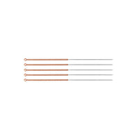 TeWa Acupuncture Needles, CB-Type 0,25x25mm, sterile, without Guide Tube, Copper Coil Handle