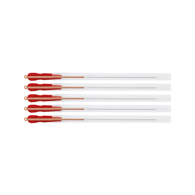 TeWa Acupuncture Needles, CJ-Type 0,16x30mm, sterile, with Guide Tube, Copper Coil Handle