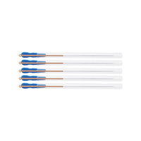 TeWa Acupuncture Needles, CJ-Type 0,20x30mm, sterile, with Guide Tube, Copper Coil Handle