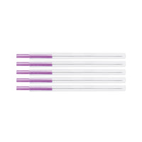 TeWa Acupuncture Needles, PJ-Type, purple, 0,25x40mm, sterile, with Guide Tube, Plastic Handle