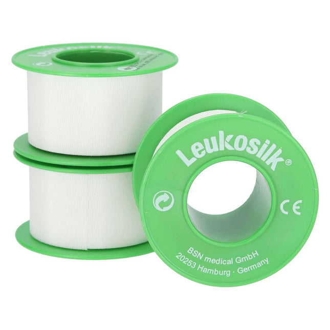 Leukosilk 2,5cmx5m, without Protective Ring