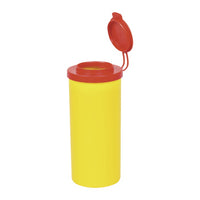 Safety Container for Needles and Syringes, (HxD) 11.5x4.5cm (Kontamedchen)