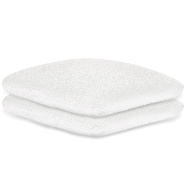 Kissenbezug weiß abwaschbar 40x40cm PU-Beschichtung