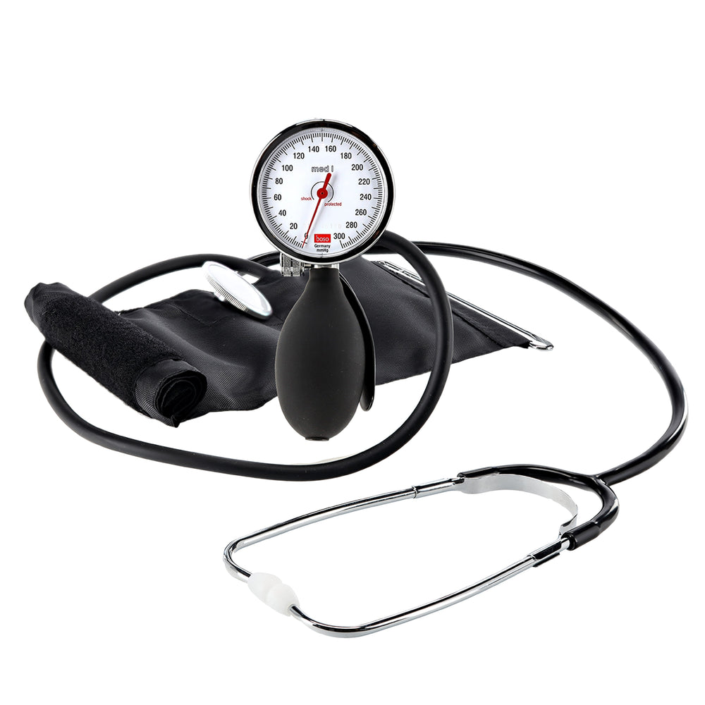boso-med I Blood Pressure Monitor, with CUFF for large arms, with case