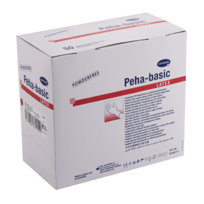 Peha-basic LATEX Surgical Gloves, Size 8.5