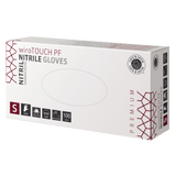 wiroTOUCH PF, Nitrile Gloves, white, S powder-free