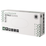 wiroTOUCH PF, Nitrile Gloves, white, M powder-free