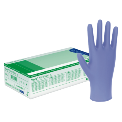 Vasco Nitrile light, size XL, powder- and latex-free, non-sterile