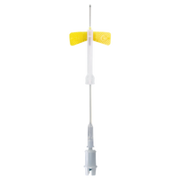Safety-Multifly Needles for S-Monovette 25G Orange 0.5x19mm, 80mm Tubing