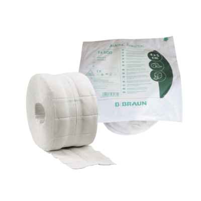 Cellulose swabs Askina Brauncel, non-sterile