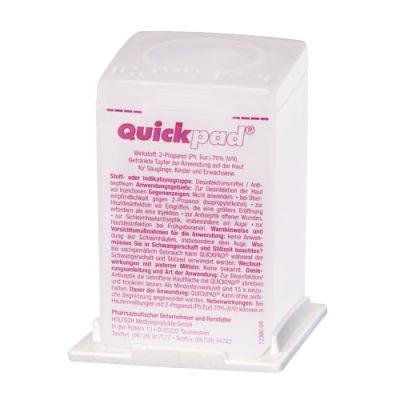 Clamp Holder for Quickpad, white