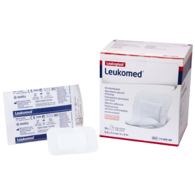 Leukomed 8x15cm, Wundauflage 4x11cm, steril
