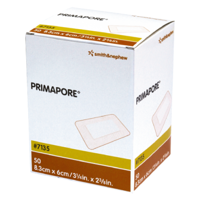 Primapore Wound Dressing 6x8.3cm
