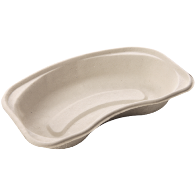 Pulp kidney dishes white
