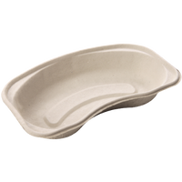 Pulp kidney dishes white