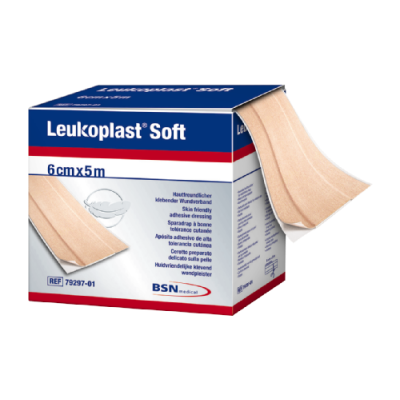 Leukoplast Soft Wundpflaster 4cmx5m