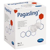 Pagasling Schlinggaze-Tupfer unsteril, walnussgroß Gr. 2