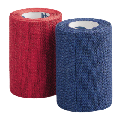 Peha-haft Color 8cmx20m, rot, latexfrei