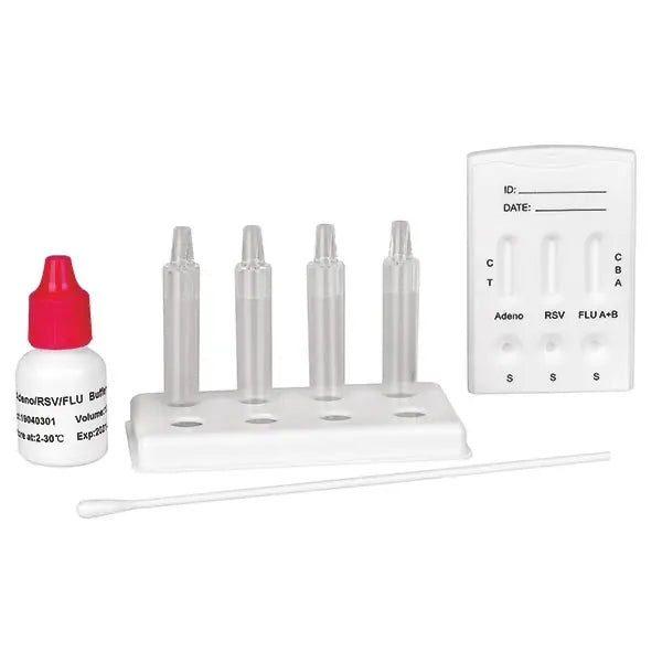 Cleartest RSV / Adenovirus / Influenza A + B, Kombitest - nur f. medizinischen Bereich