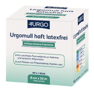 Urgomull adhesive latex-free 6cmx20m