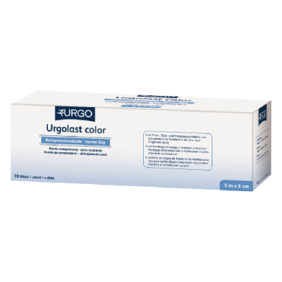 Urgolast color mix 8cmx5m, in rot, grün, blau