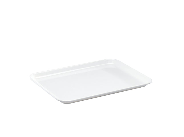 Instrumententablett 27x21x1.7cm weiss