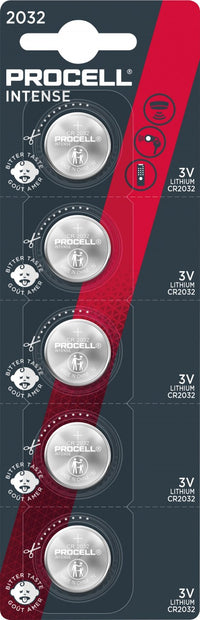 Lithium Coin Cell PROCELL Intense by DURACELL CR2032
