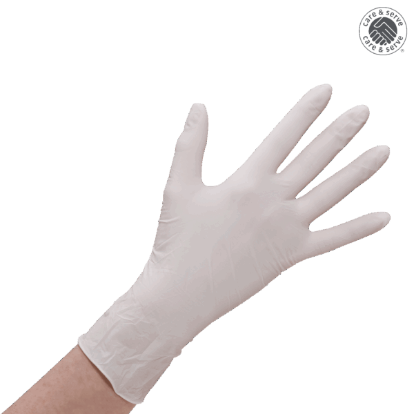 wiroSMOOTH P, Latex Gloves, white, XL powdered