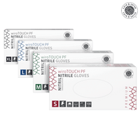 wiroTOUCH PF, Nitrile Gloves, white, M powder-free