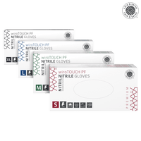 wiroTOUCH PF, Nitrile Gloves, white, S powder-free