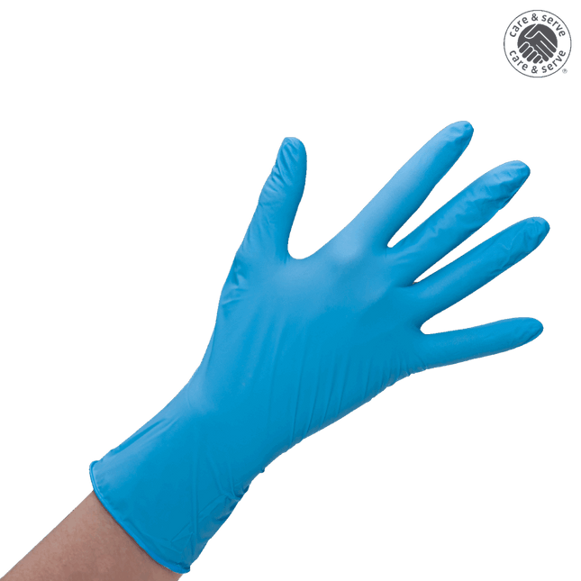 wiroTOUCH PF, Nitril Handschuhe, blau, L puderfrei