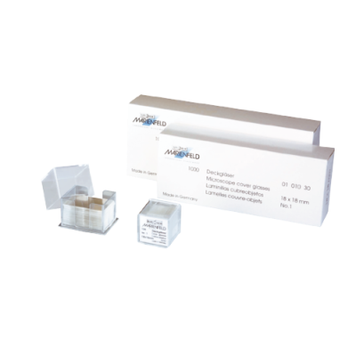 Cover slips 18x18mm