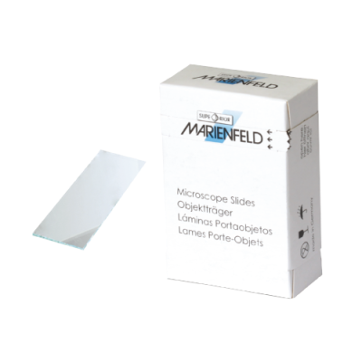 Microscope slides with frosted end 76x26mm
